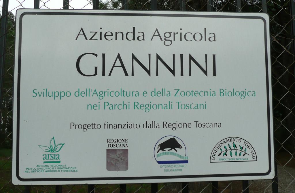 Podere Oslavia Az.Agr.Bio Giannini 奥贝里塞 外观 照片